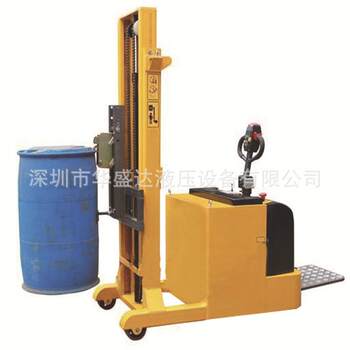 Counterweight all-electric oil drum stacker yl420 legless electric oil drum truck flipping dumping and lifting truck