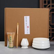 Tea whisk matcha brush hundreds of tea whisks set Song Dynasty tea-pointing matcha tea-making tool set Japanese gift box