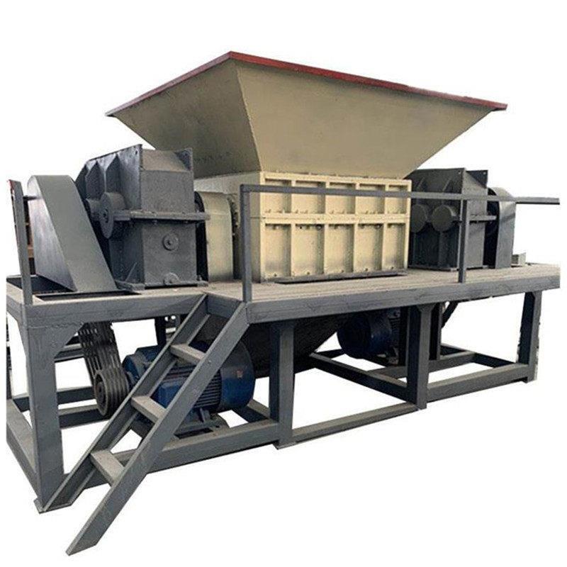 Centralized Shredding Machine for Uniform Shredding of Various Waste Materials in the Factory with Automated Feeding and Crushing Unit