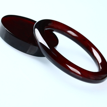 Identified 47 77 grams 58 rings exquisite dreamy transparent red wine color blood amber amber bracelet set