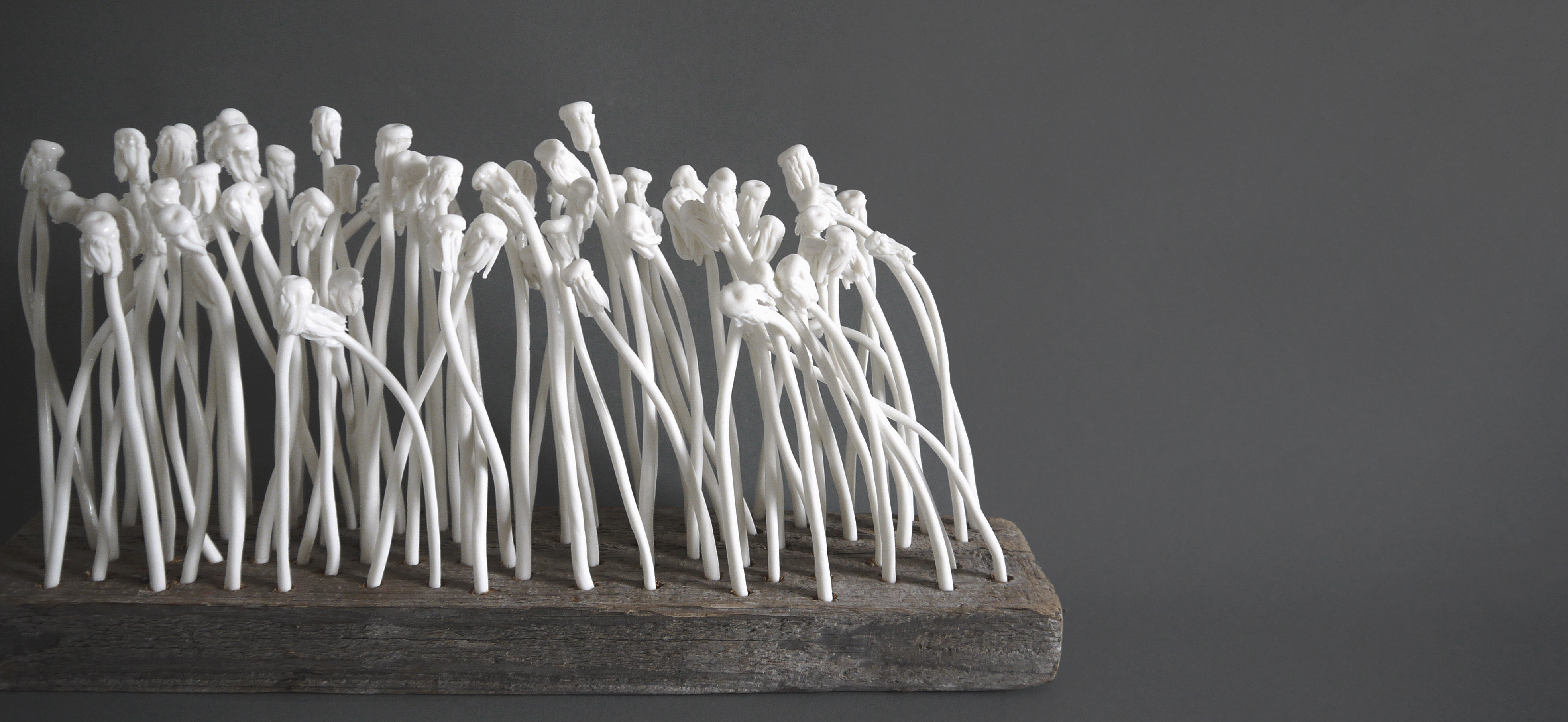 Sun Moon < Time Light > Ceramic dandelion (single-branch gift-away chassis)