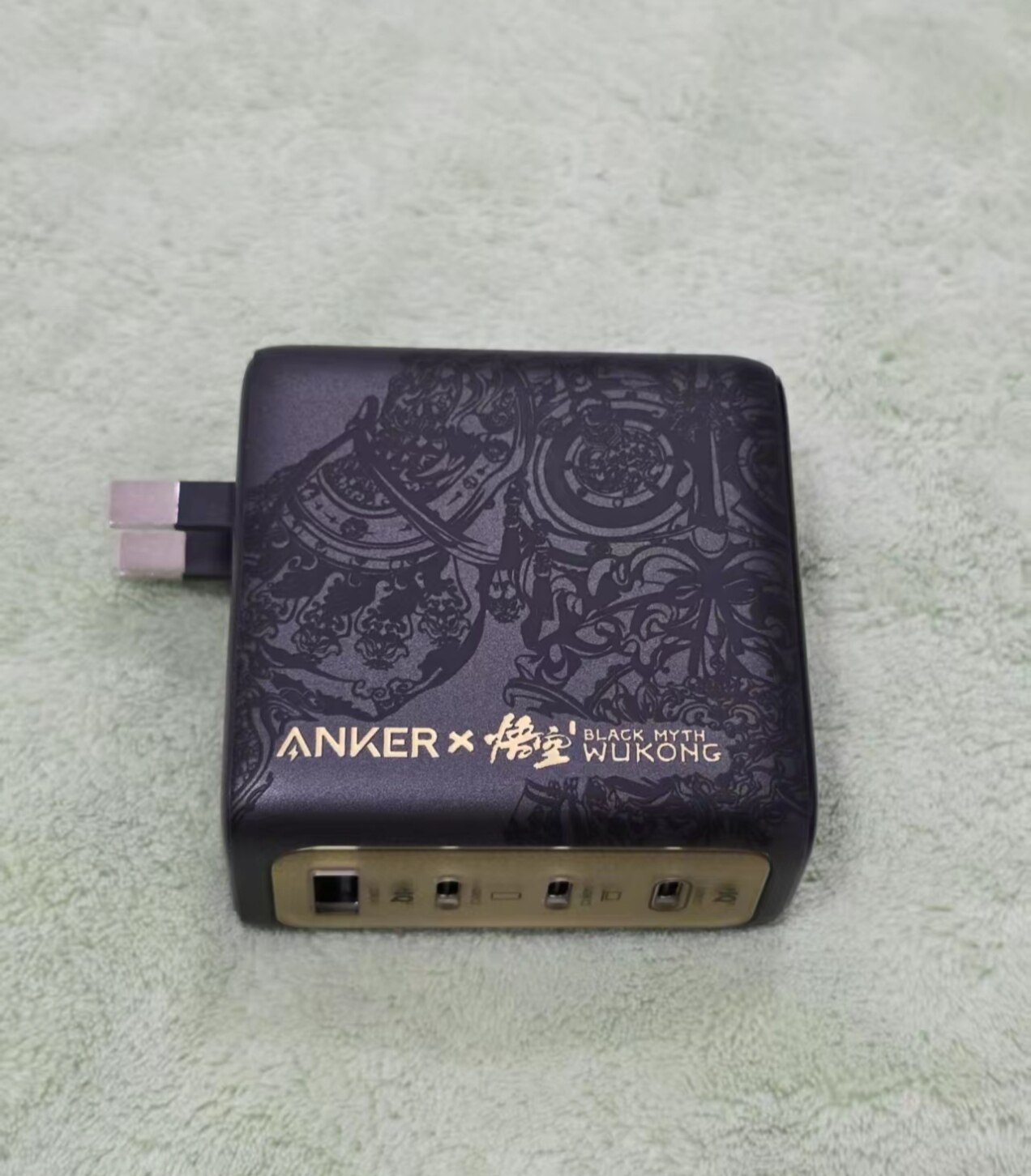 安克黑神话悟空联名款】Anker灵光智显充140W氮化镓充电器四口快充适用 