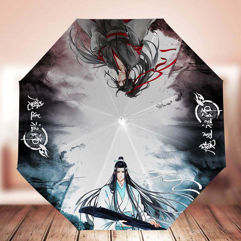 Anime Peripheral Products Anime Parasol Custom Silver Glue Sunscreen Parasol
