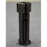 Зонтик, трубка с держателем для зонта на солнечной энергии, фиксаторы в комплекте