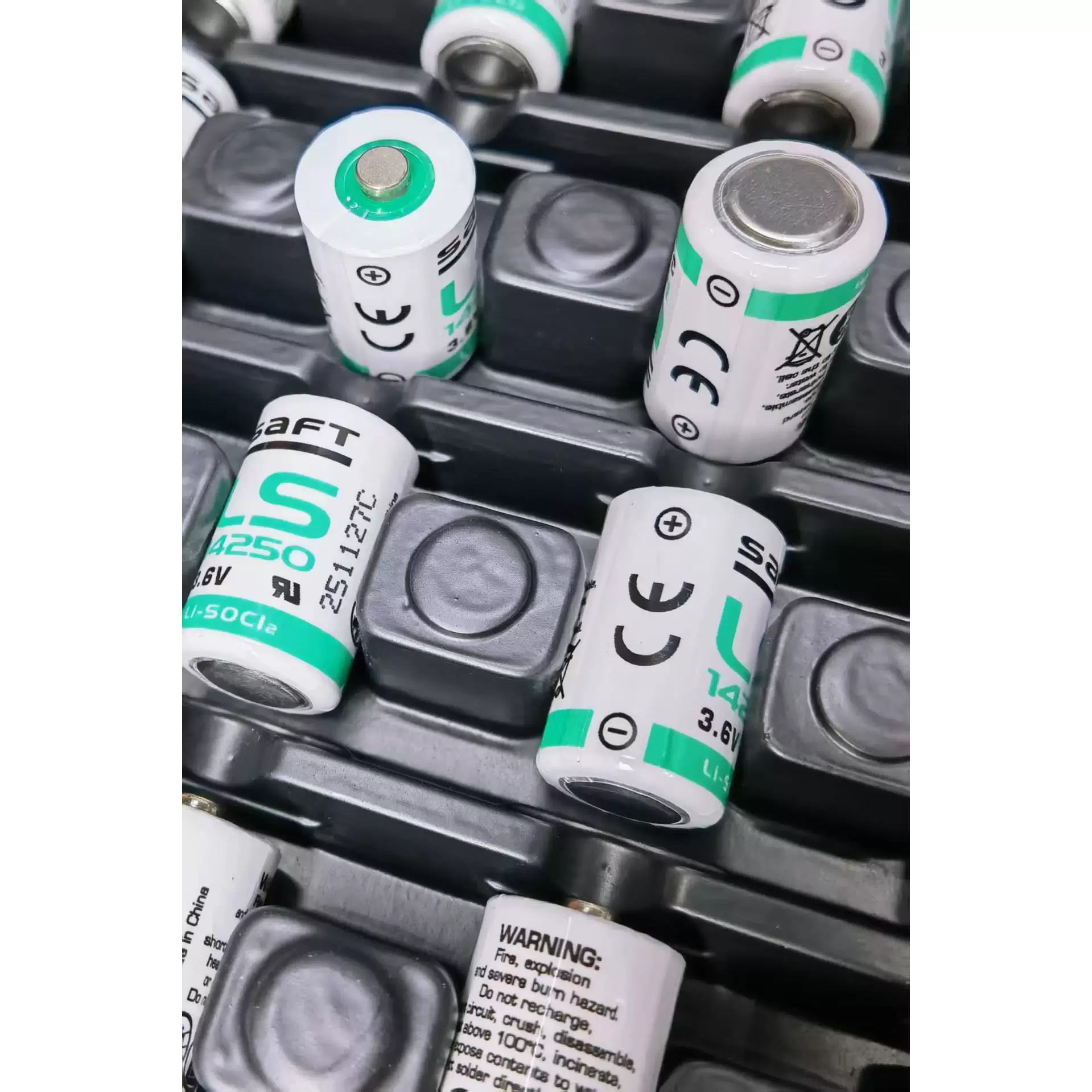 Genuine SAFT LS14250 3.6V зондовый инструмент установщик метки промышленного управления Delta PLC литиевый аккумулятор