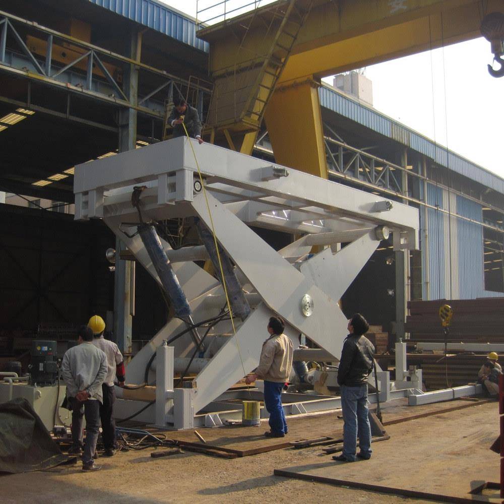 Lift 5 tons 10 tons forklift hydraulic electric scissor cargo lift large fixed lifting platform