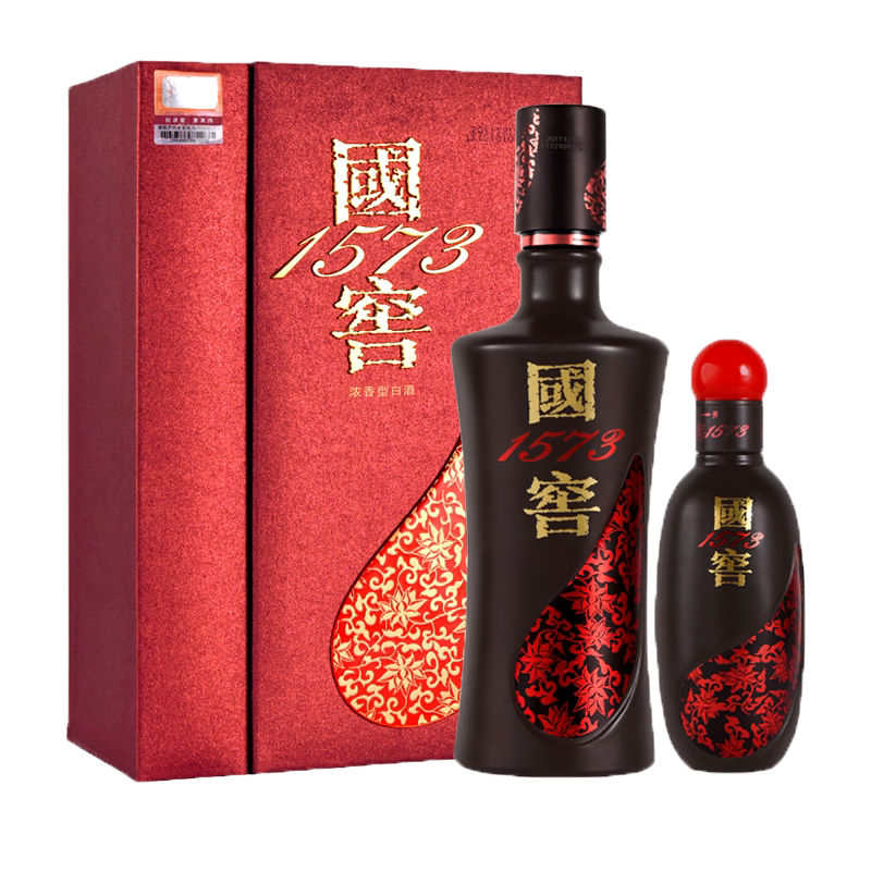 国窖1573 君雅浓香型白酒52度500ml+100ml 2瓶礼盒装送礼必备评价- 淘宝网