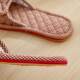 Fabric-Soled Slippers for Indoor Use, Silent on Wooden Floors, Non-Slip, Suitable for Men and Women, for Spring, Autumn, and Summer