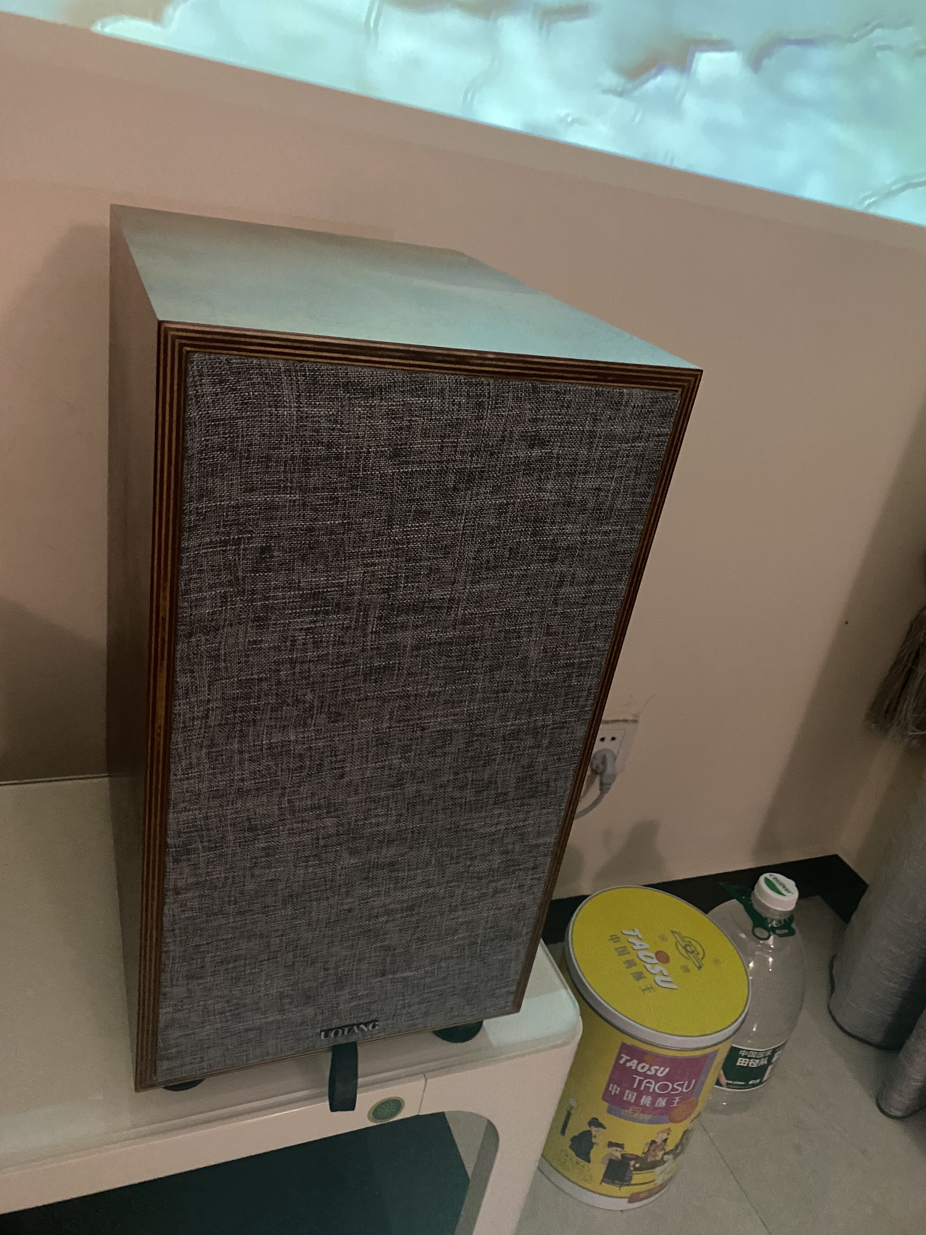 悠唐T803无源书架音箱HiFi发烧级8英寸实木家用高中低三分频音响评价