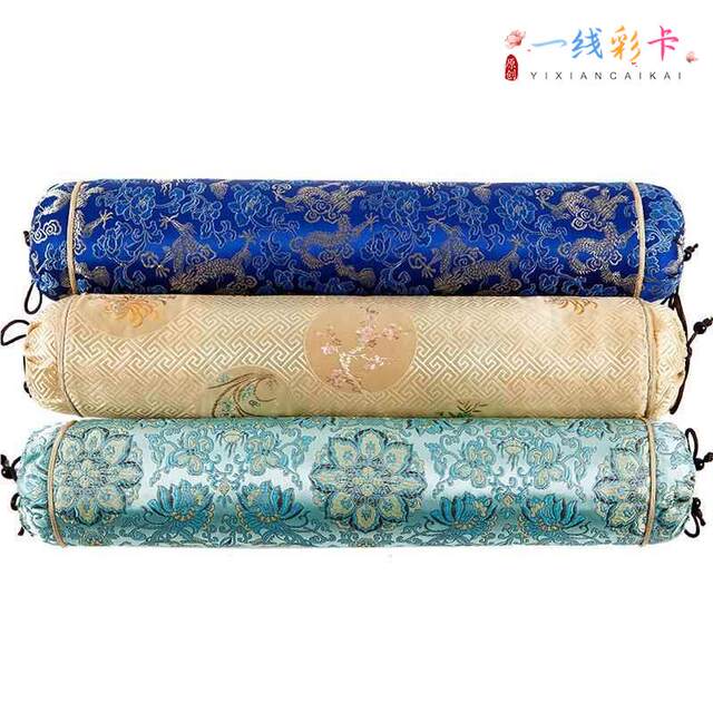 Improve Cervical Spine Pillow Curvature Straightening Stick Pillowcase Cylindrical Sleeping Special Cassia Seed Mugwort Mustard Shell