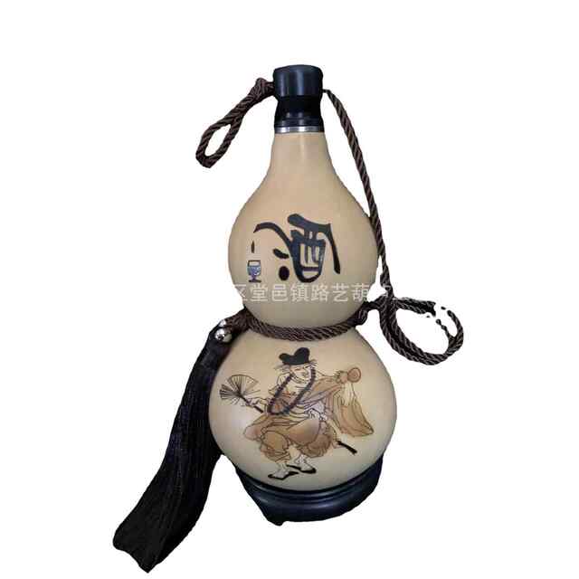 Can Be Used to Hold Hot Water, Gourd-Shaped Ornament, Wine Pot Pendant, Natural Gourd for Carrying Wine, Portable Water Cup, Wine Bottle Prop