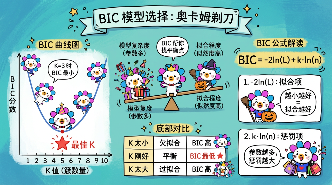 BIC 模型选择