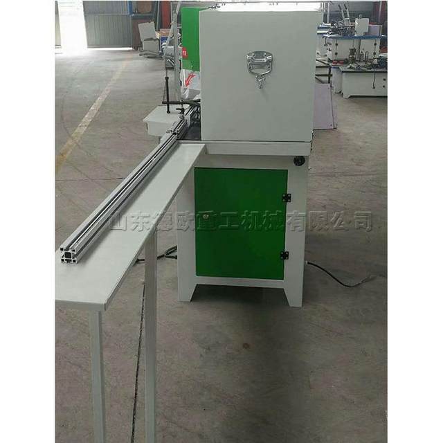 Aluminum double-headed sawing angle cutting machine Aluminum wood plastic acrylic cutting machine Photo frame frame cutting saw machine