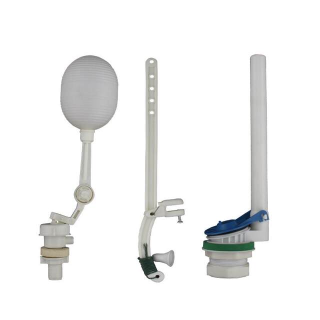 Public Flush Manual Pull Cord Toilet Tank Accessories Toilet Float Ball Hand-Pull Type Water Tank High Water Tank
