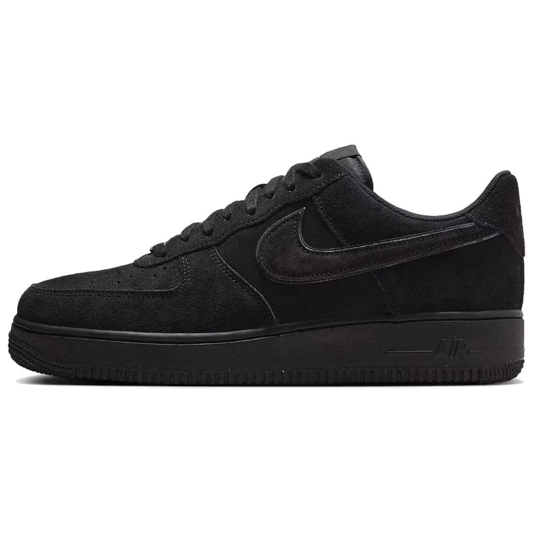 Nike Air Force 1 时尚舒适休闲  低帮 板鞋 男女同款 黑色