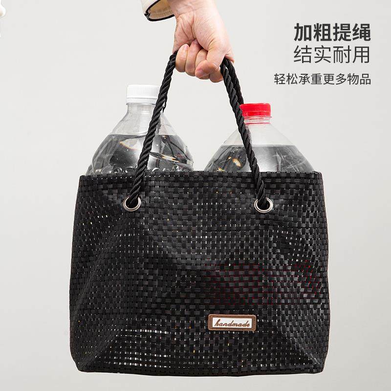 Foldable Mesh Bath Basket with Dry and Wet Separation, Portable Bath Basket for Men, Large Capacity Bath Bag for Women