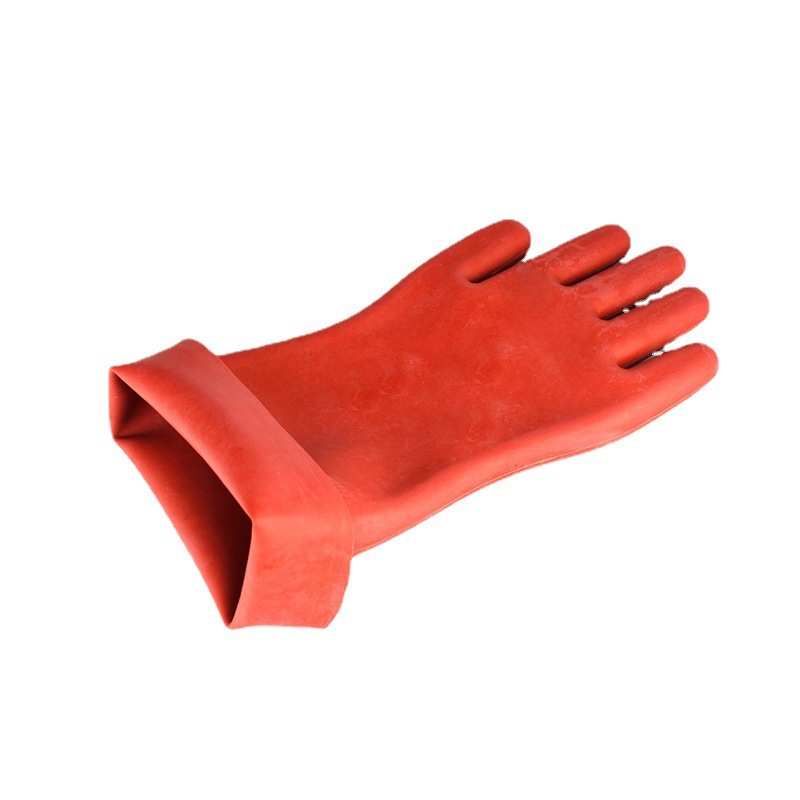 12kv live work high voltage gloves insulation resistant wholesale security gloves electrician rubber electric Guangzhou labor insurance levy