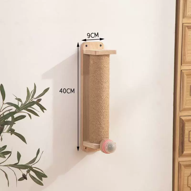 Большая доска для царапания кошек из сизаля, износостойкая, без от skov, настенная вертикальная когтистая держатель, интегрированная колонна для царапания кошек, игрушка