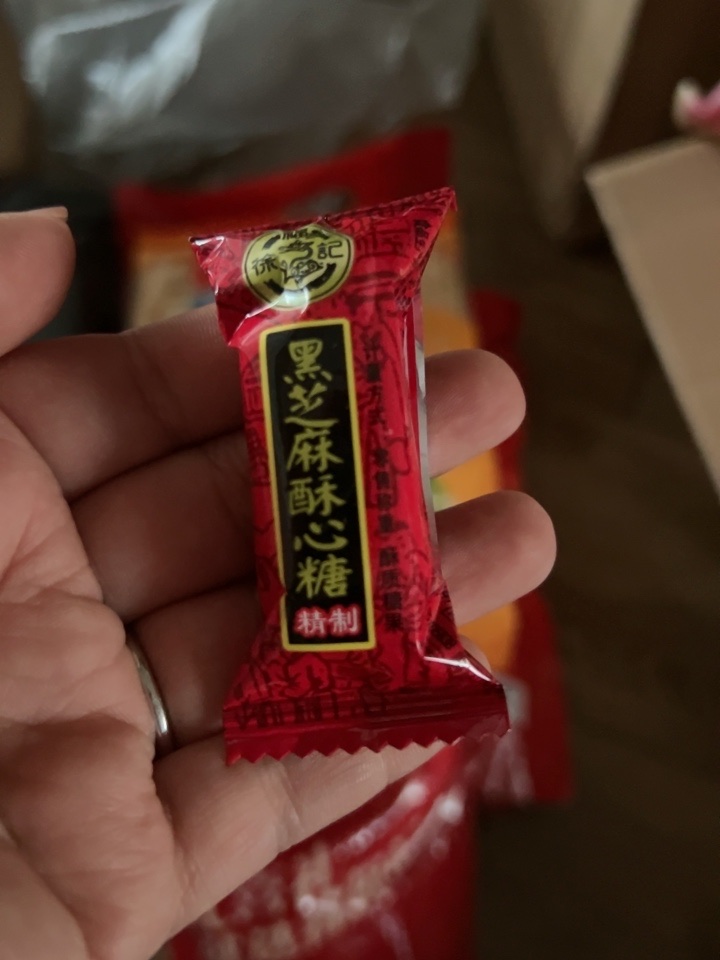 果仁味酥心糖500g*3大包评价