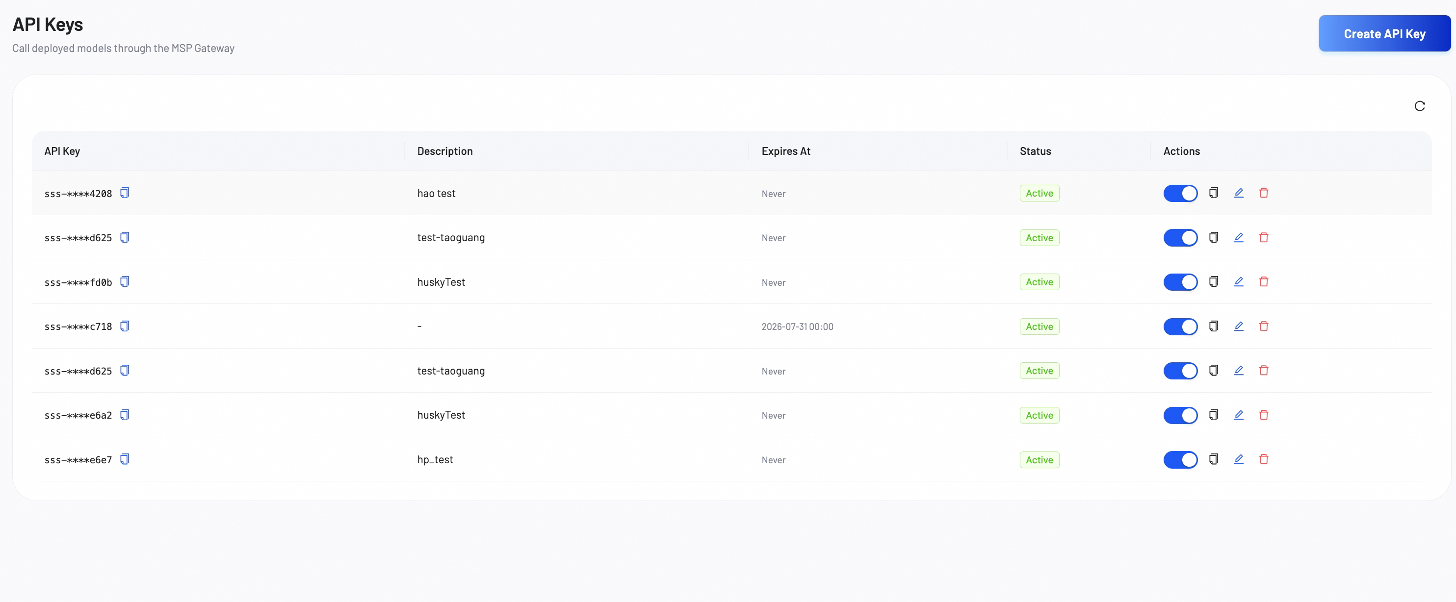 API-Key-List