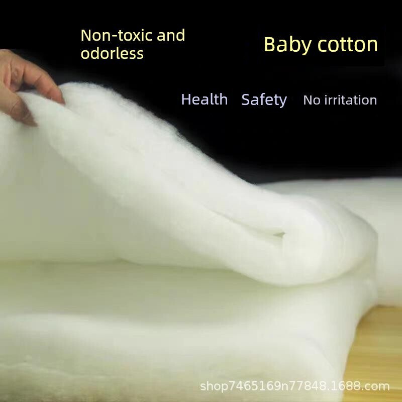 Space Cotton Silk Floss Fluffy Cotton Filling Acrylic Filling Material for Quilts Whole Piece Baby Cotton Washable Space Cotton Silk Floss Fluffy Cotton Filling Acrylic Filling Material for Quilts Whole Piece Baby Cotton Washable