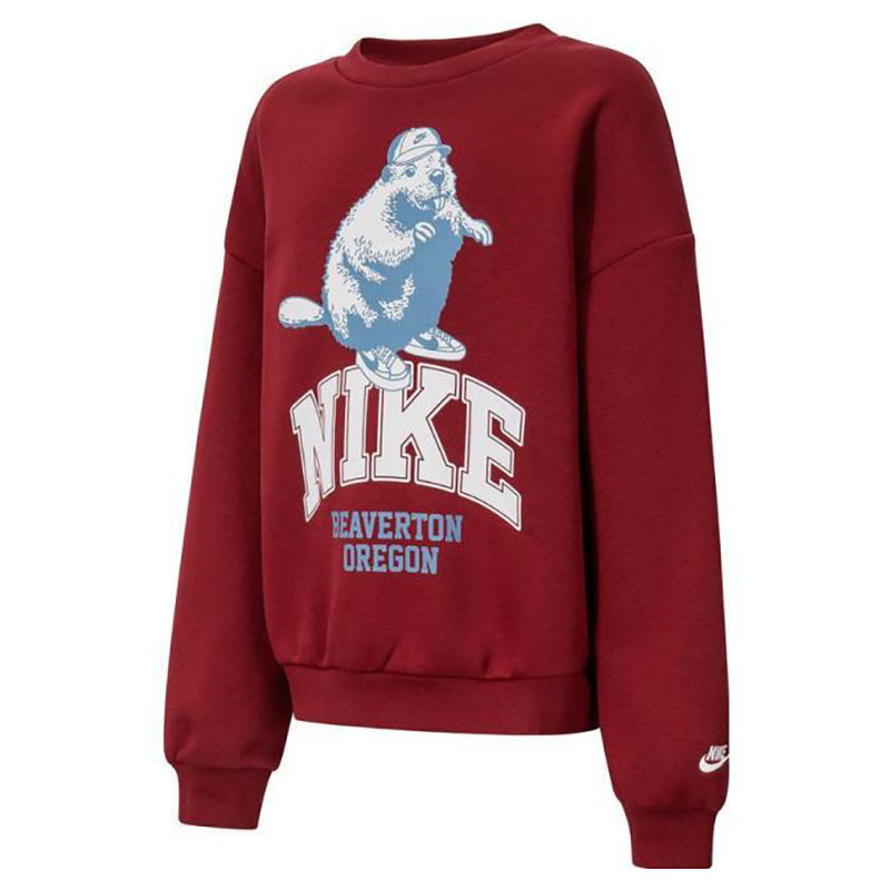 NIKE耐克大童NSW CREW ICON RV GCEL运动套头衫HV1746-677