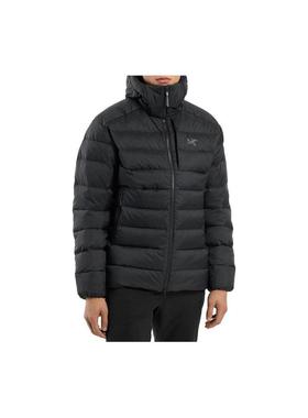 Arcteryx始祖鸟 THORIUM Hoody 750蓬鹅绒纯色连帽户外保暖羽绒服