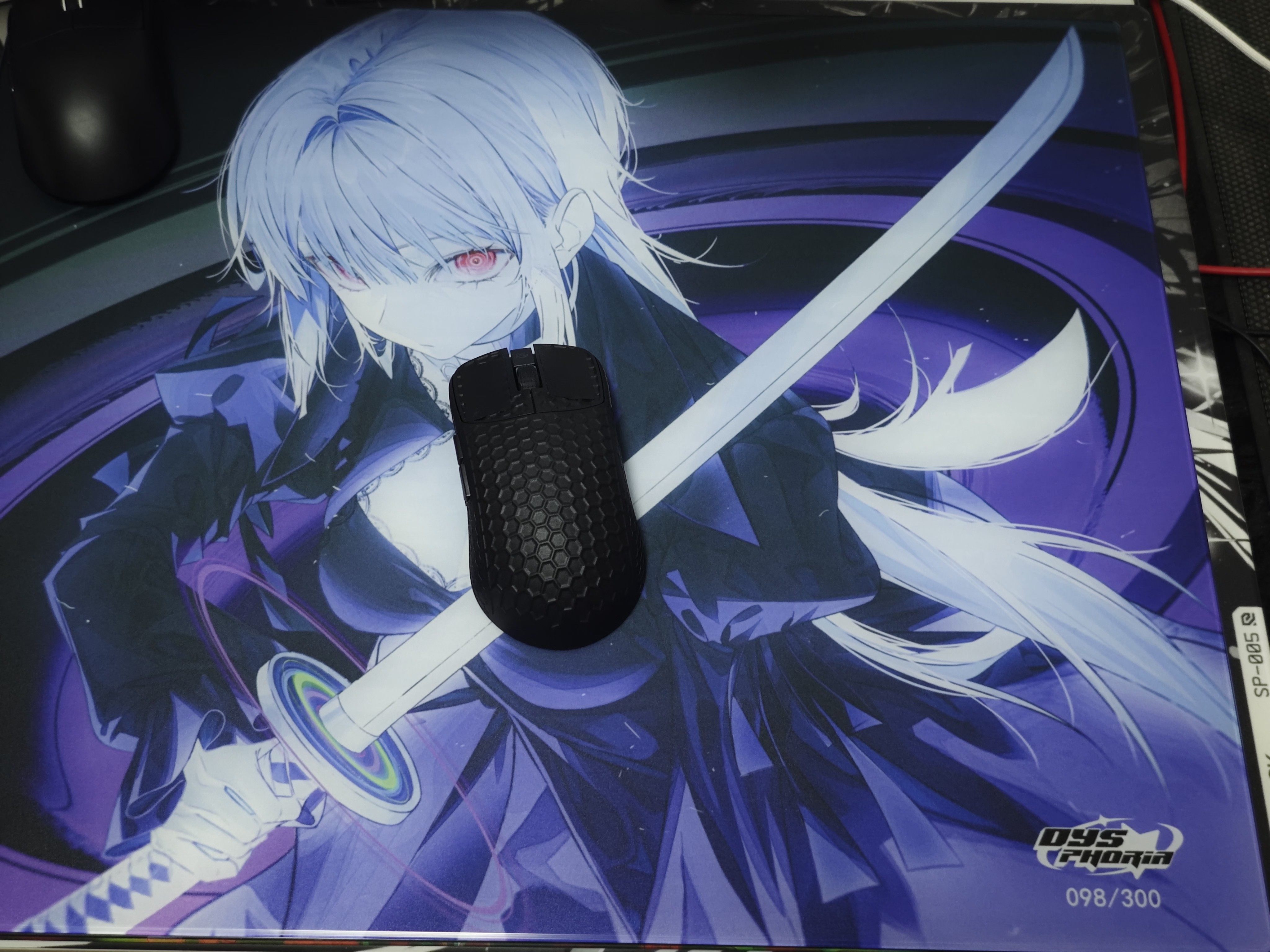 知郁DYSPHORIA MAKI真希2mm润滑涂层玻璃鼠标垫APEX OW洲瓦长TTK-淘宝网