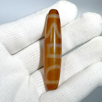 Tibetan agate agate Buddha beads red flesh agate pendant Passepartout oily old pulp weathered pattern AG1958