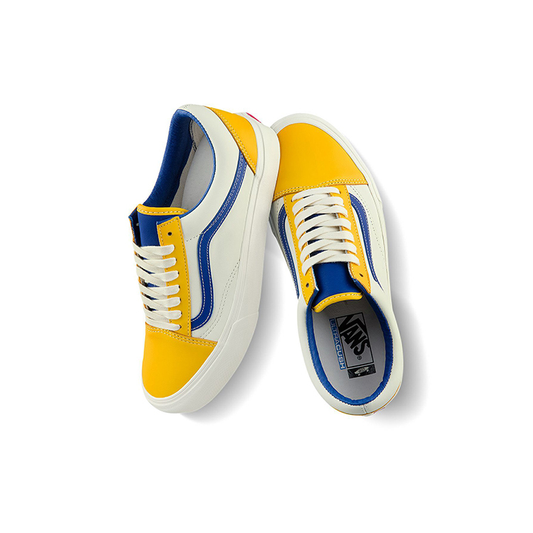 Vans Vault Old Skool Vlt LX 黄白蓝 - 图2