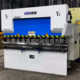 TP10S dual servo CNC hydraulic bending machine 63 tons 2500 fully automatic CNC bending machine door-to-door training