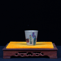 Feng Qunfang Chinas senior skilled ceramic craftsman hand-painted tea cup with pottery ash heap master cup safe and sound