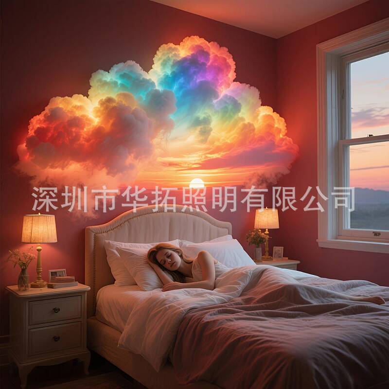 Super Popular Lightning Cloud Lamp DIY Kit Cloud Lamp Colorful Christmas Holiday Bedroom Gaming Room Decoration USB Powered Super Popular Lightning Cloud Lamp DIY Kit Cloud Lamp Colorful Christmas Holiday Bedroom Gaming Room Decoration USB Powered