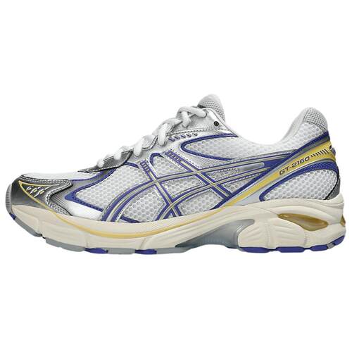Asics GT-2160 舒适百搭 低帮 休闲跑步鞋 男女同款 白蓝紫