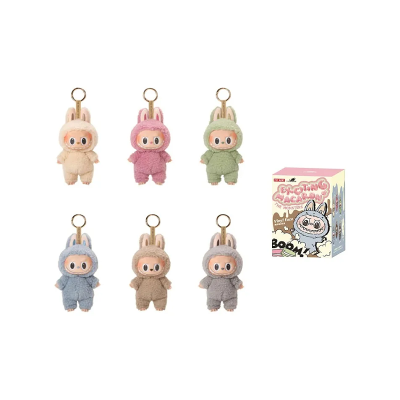 泡泡玛特POPMART拉布布LABUBU马卡龙1.0