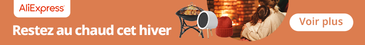 Restez au chaud avec AliExpress