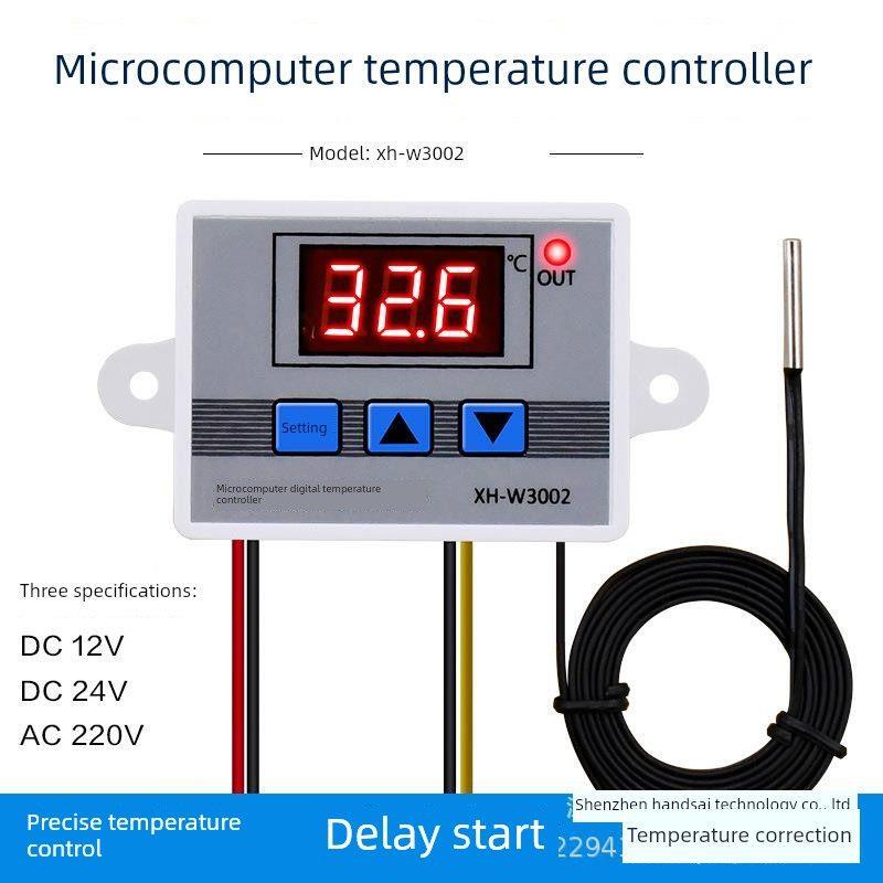 Dc Vehicle Temperature Control Meter Thermostat 36V48V60V72V12V24 Volt Solid State Relay Switch Instrument