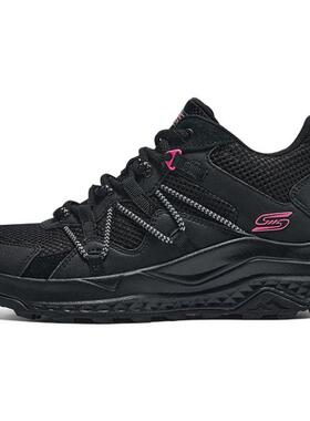 Skechers Lifestyle 舒适气质 缓震耐磨 低帮 跑步鞋 女款 黑色