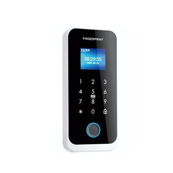 Hotel outdoor waterproof access control machine office high-end fingerprint password swipe card access control time and attendance machine with display