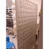 Perforated board vertical shelf floor-standing storage mobile phone jewelry display rack mobile shelf hardware tool hanging board