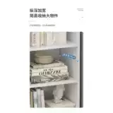 Уголок книжных полков Поместите книжный шкаф для хранения книжных шкафов.