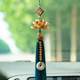 Changyou Automobile Pendant Boxwood Lotus Buddha 동상 고급 자동차 인테리어 보석 남자와 여자 자동차 백미러 거울 펜던트
