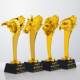 Resin Creative Trophy Customization, Crystal Metal Outstanding Employee Children's Honor Trophy Production, Medal Making