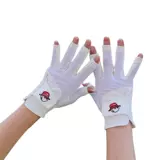 Перчатки, дышащий износостойкий белый розовый комплект