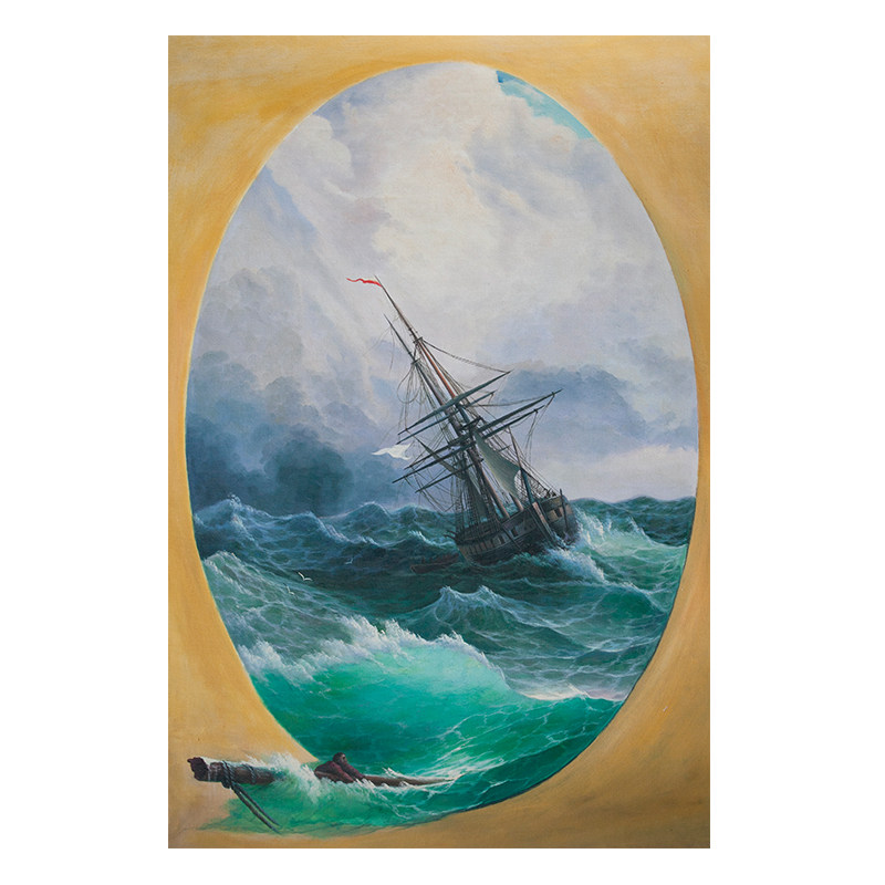 Limited Time Special Price Tours Spring Breeze < By Storm Surf > Pure Hand-painted Oil Painting