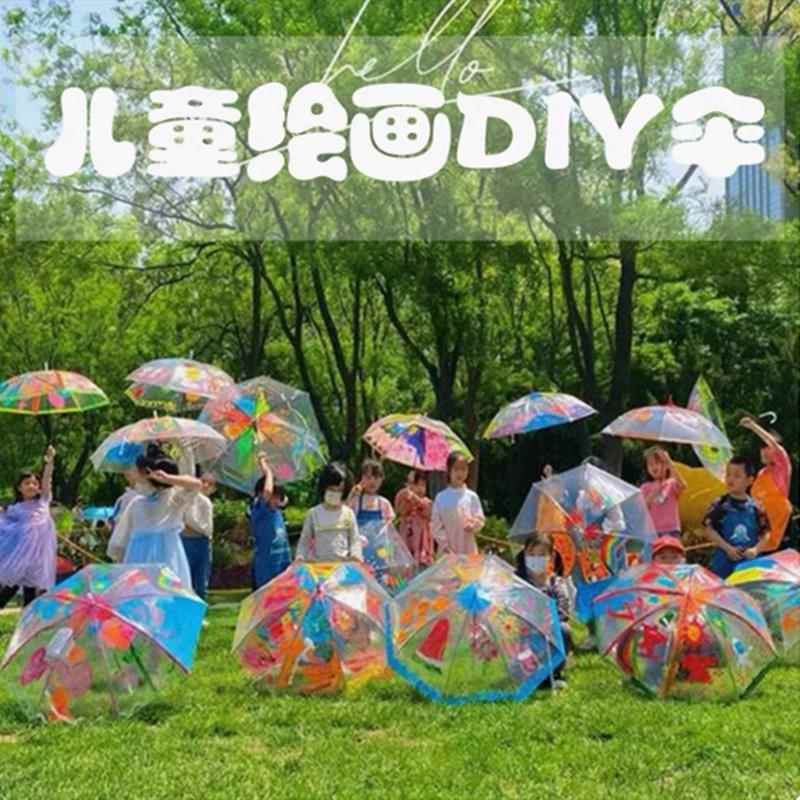 Disposable Umbrella, Disposable Portable Umbrella, Disposable Transparent Umbrella, Frosted Thickened Dance Prop Long Umbrella for Weddings