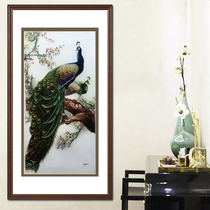 Embroidery Handmade Suzhou Embroidery Peacock Silk One to Four Silk Embroidery High-end Collection Purely Handmade Customized Treasures