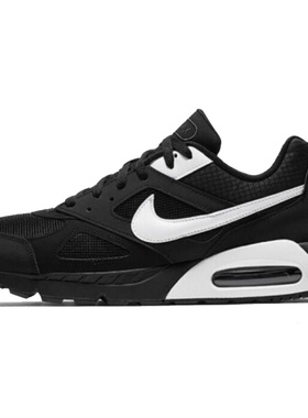 Nike Air Max Ivo 复古 低帮 Air Max 休闲跑步鞋 男款 黑色