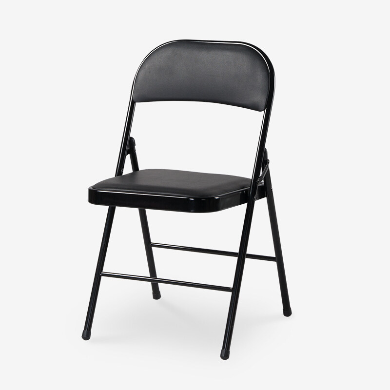 Good Things Da Folding Chair Black Casual Chair Sub Office Chair Conference Chair Home Dining Chair Computer Chair Genta 23