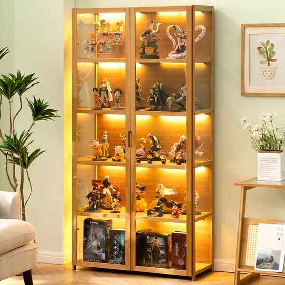Hand-Made Display Cabinet, Acrylic Model Toy Display Stand, Display Cabinet, Cosmetics Non-Glass Household Shelf